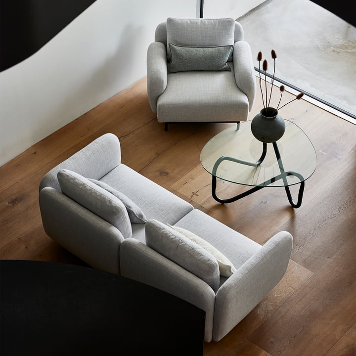 The Aura sofa from Cane-line