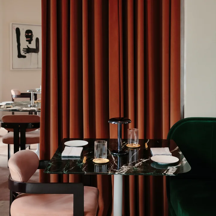 Gustave LED table lamp from Flos