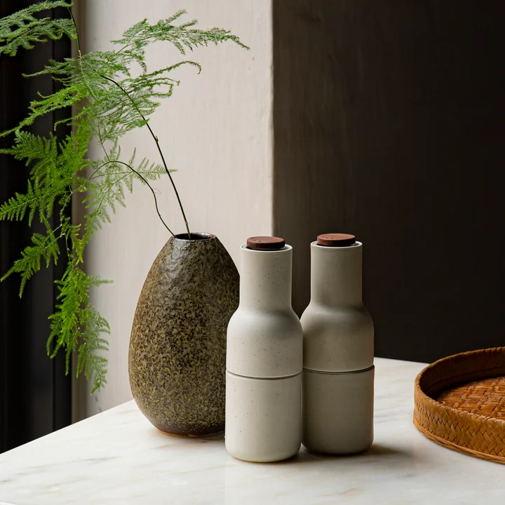 Bottle Salt and pepper mill from Audo