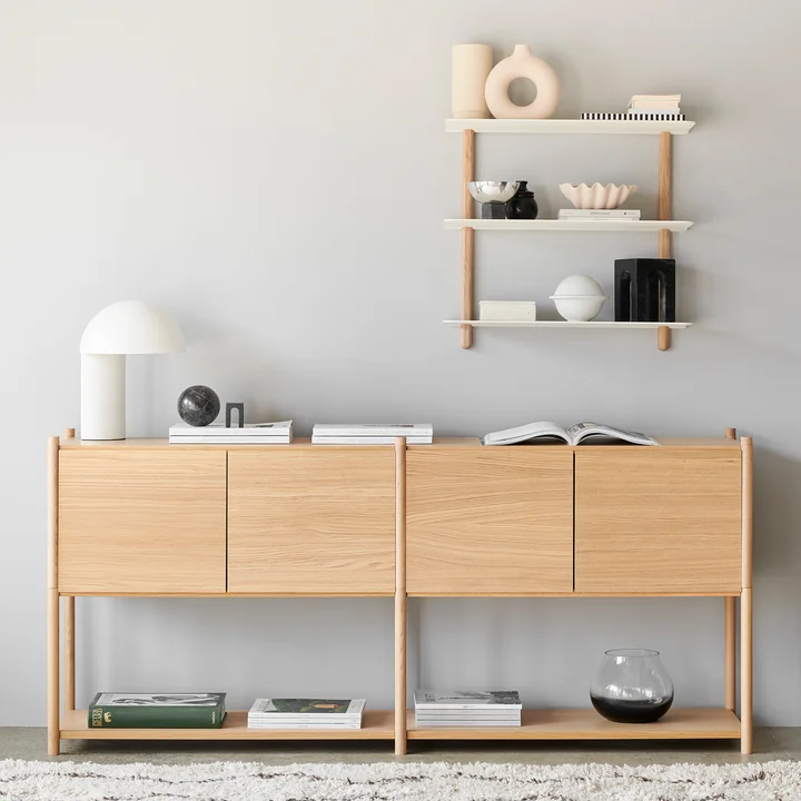 Sceene Shelving system from Gejst