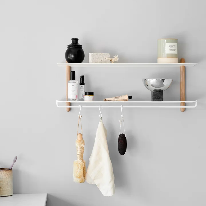 The Nivo shelf hooks from Gejst