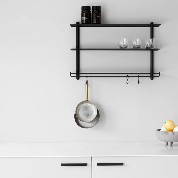 The Nivo shelf hooks from Gejst