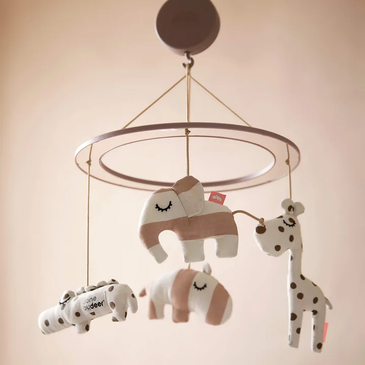 Music mobile with mirror from Done by Deer