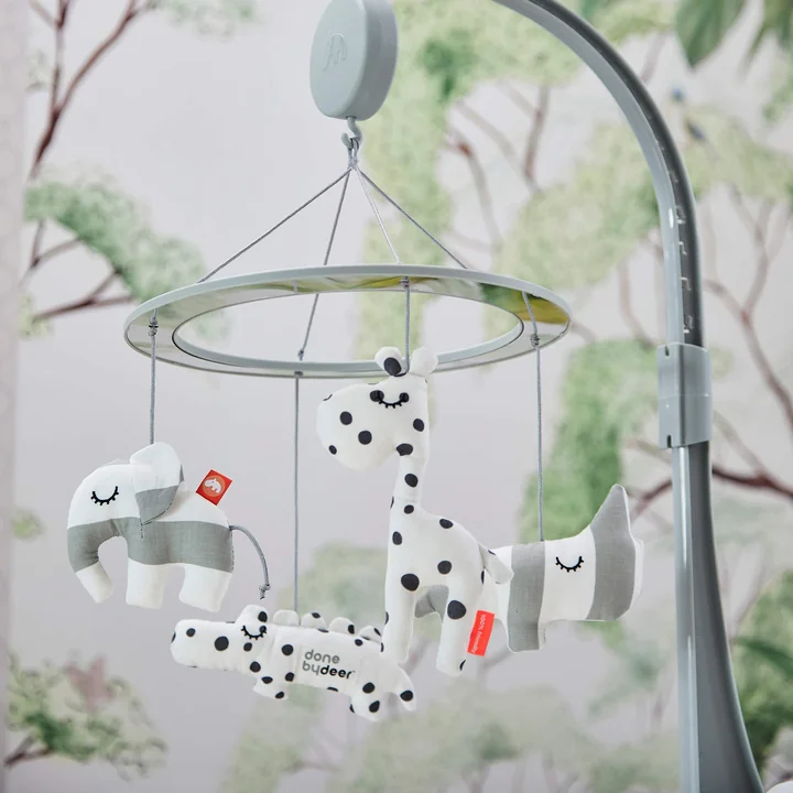 Music mobile with mirror from Done by Deer