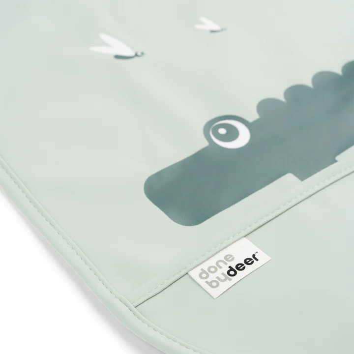 Bib with Velcro closure from Done by Deer