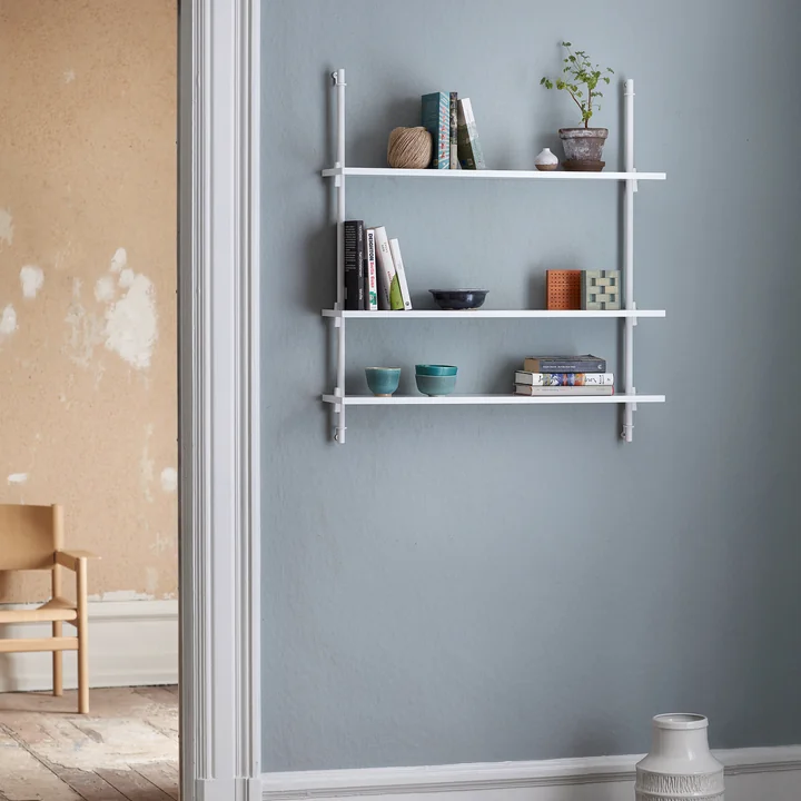 Wall Shelving System from Moebe