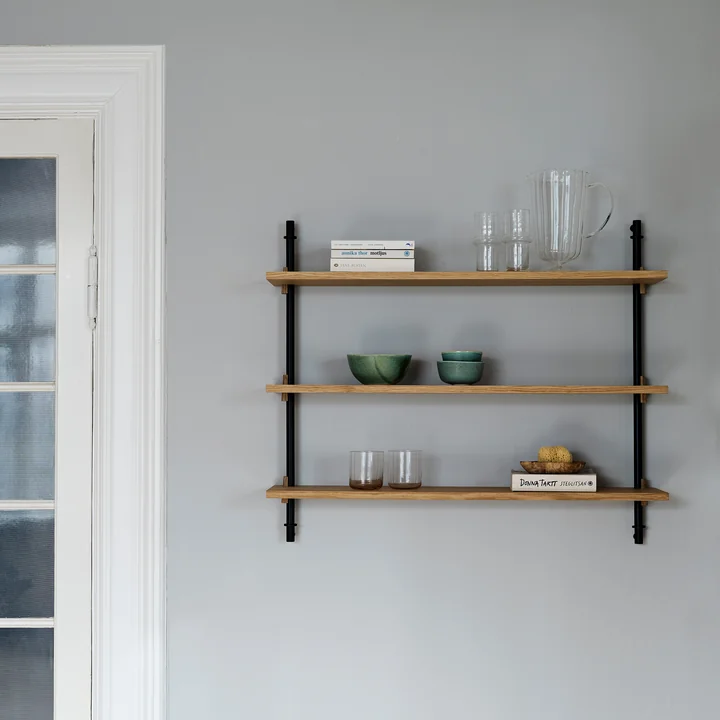 Wall Shelving System from Moebe