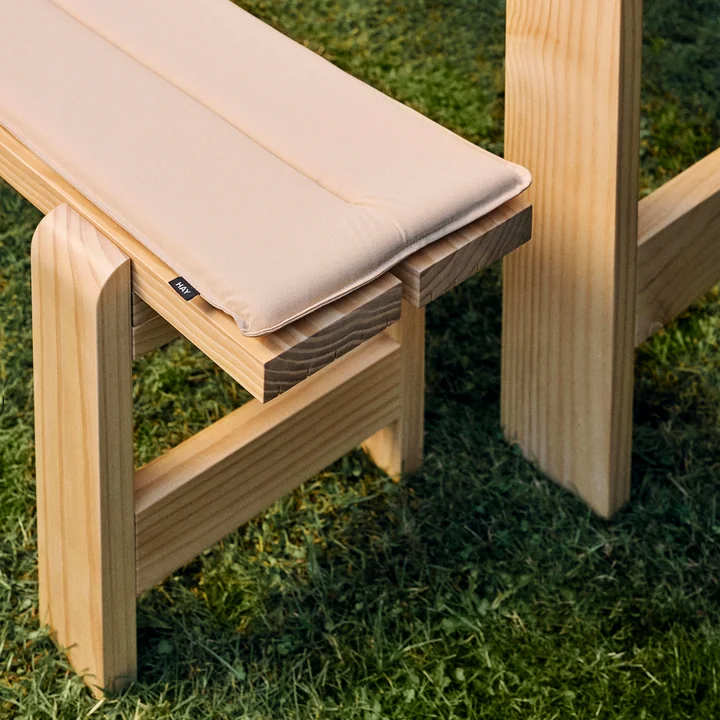 Weekday Bench, L 140 cm, pine from HAY