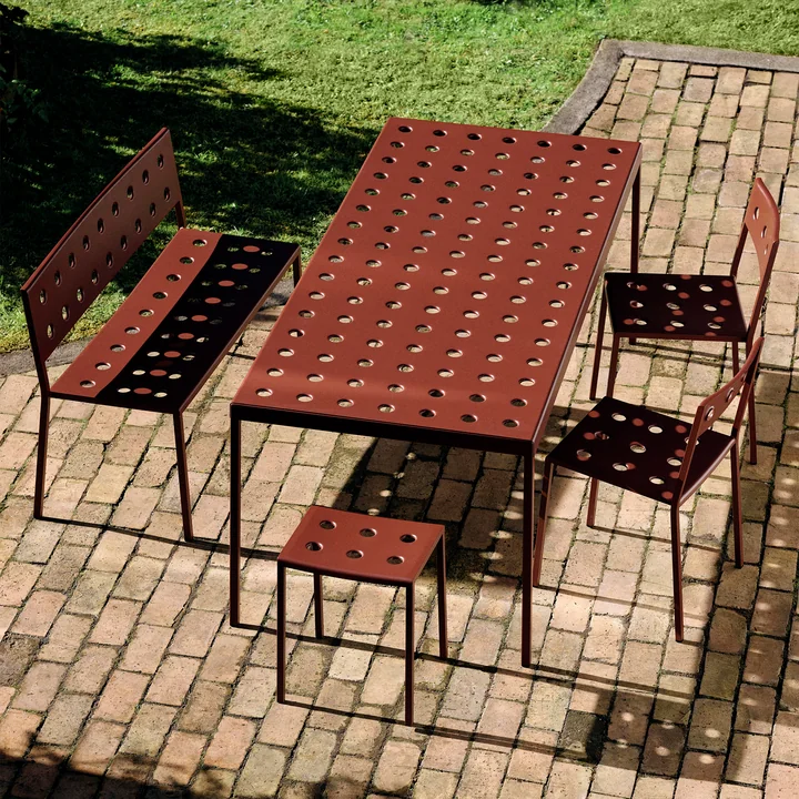Balcony Dining bench from HAY
