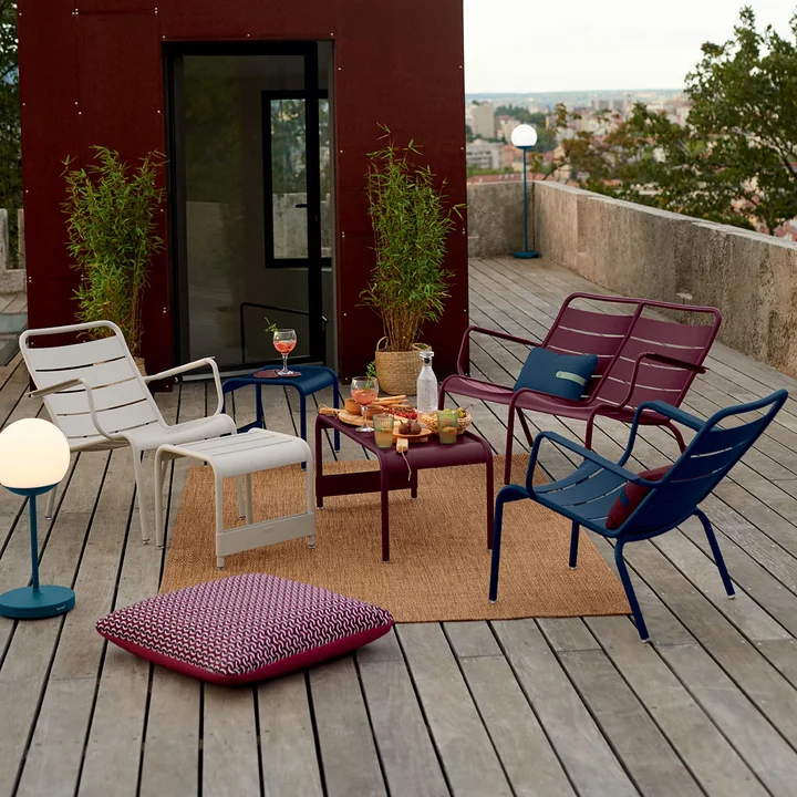 Luxembourg Low table / footstool from Fermob