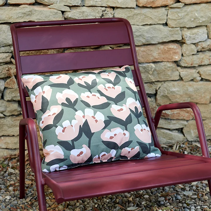 Bouquet Sauvage Outdoor Cushion from Fermob