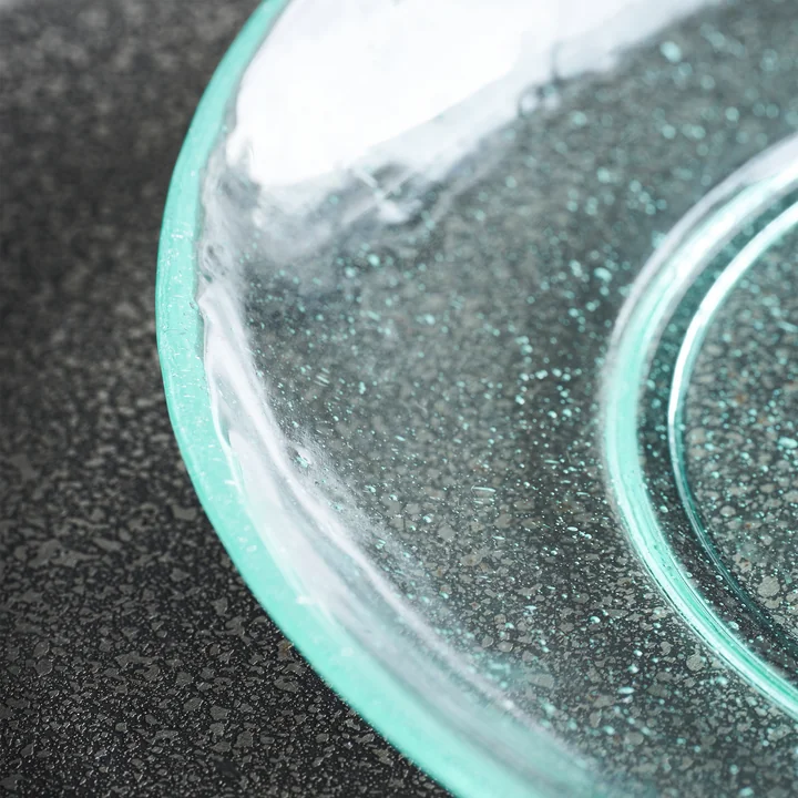 Rain Plate, Ø 27 cm, blue (set of 2) from House Doctor