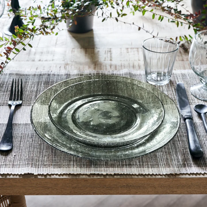 Rain Plate, green from House Doctor