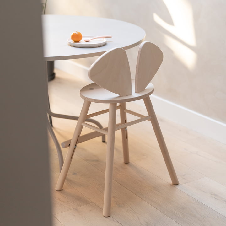 Mouse Junior chair from Nofred in matt lacquered birch finish