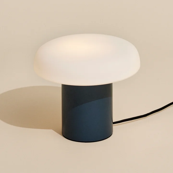 Ateliers Table lamp, dark blue from Hübsch Interior