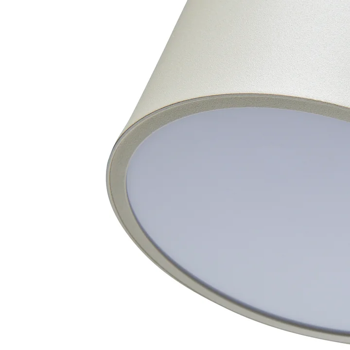 Crea LED table lamp, sand / orange from Hübsch Interior