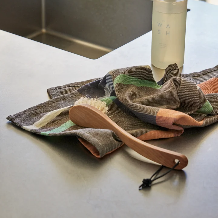 Playful Tea towel, multicolor from Hübsch Interior