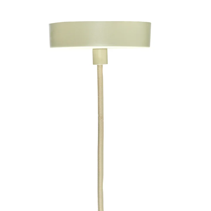 Solid Pendant lamp, sand / white from Hübsch Interior