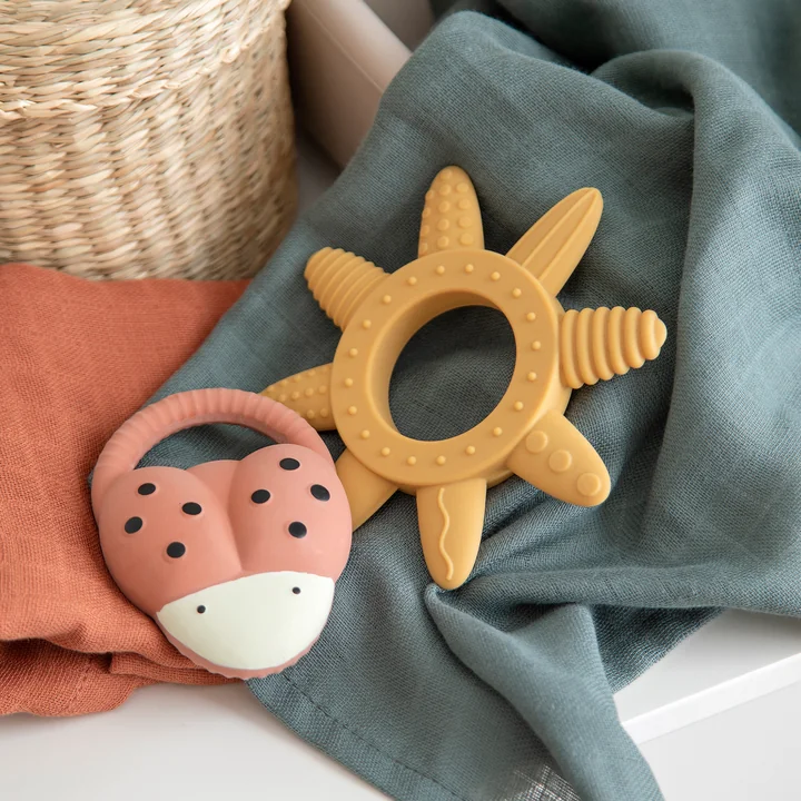 Teething ring Luca the ladybug from Sebra