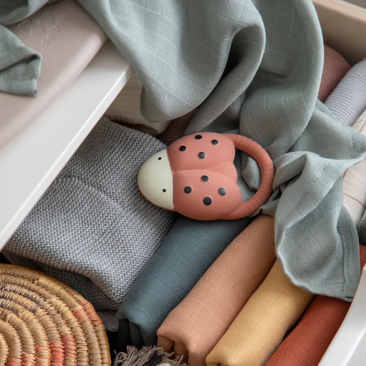 Teething ring Luca the ladybug from Sebra
