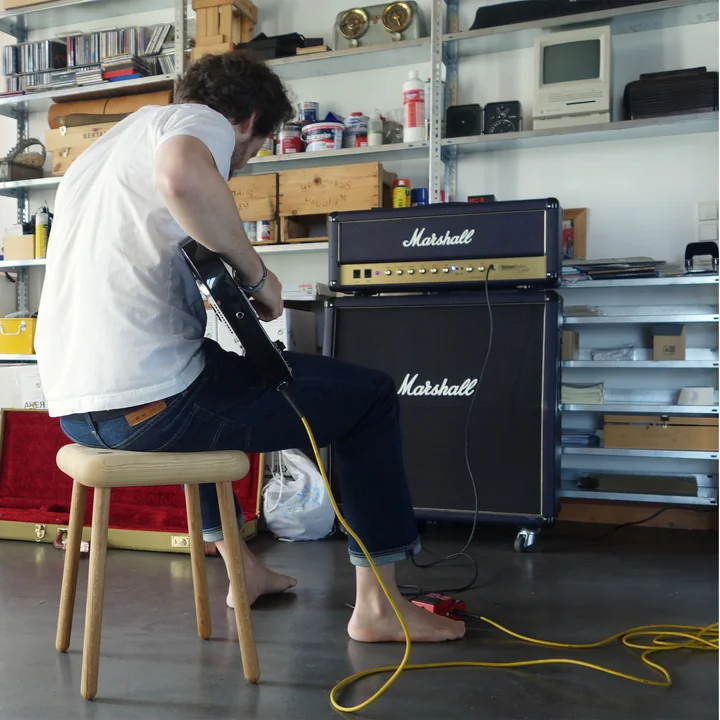 Holzkissen Stool from Auerberg