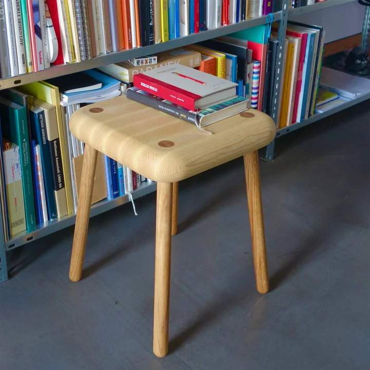 Holzkissen Stool from Auerberg