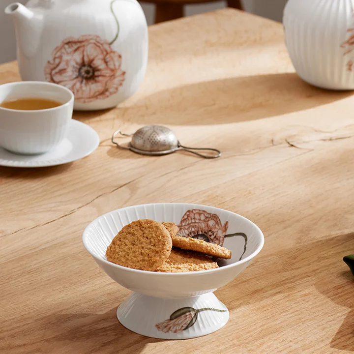 Hammershøi Poppy Bowl on foot from Kähler