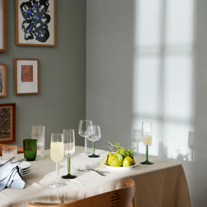 Hammershøi Champagne glass from Kähler