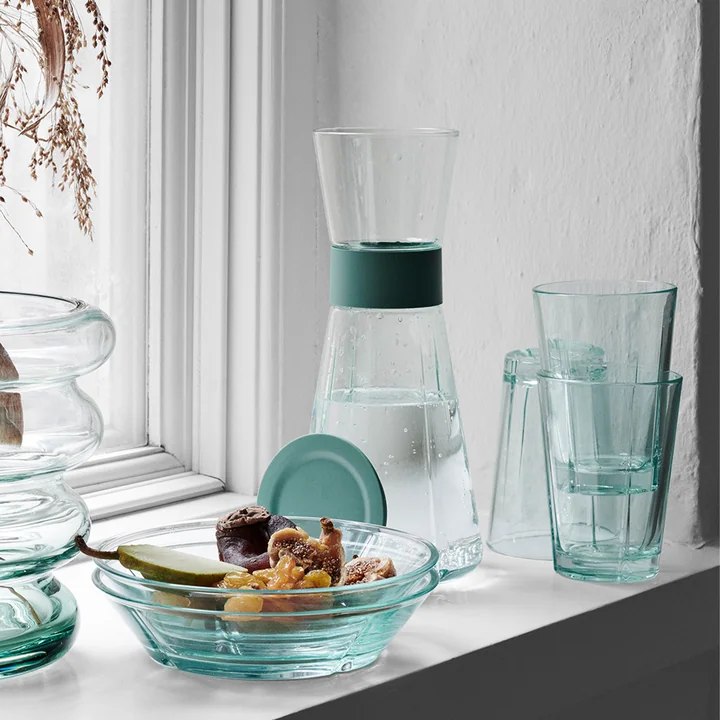 Grand Cru Water carafe from Rosendahl in the color green