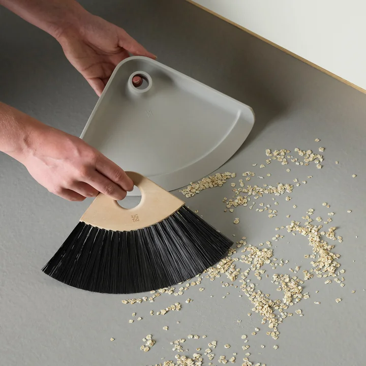 Sweep-It Dustpan & hand sweeper from Rig-Tig in color light gray