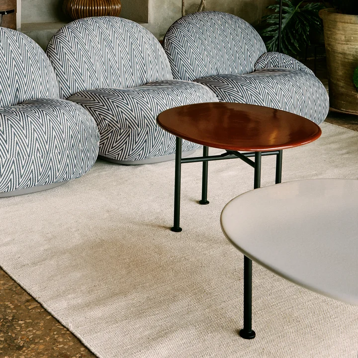 Carmel Outdoor lounge table from Gubi