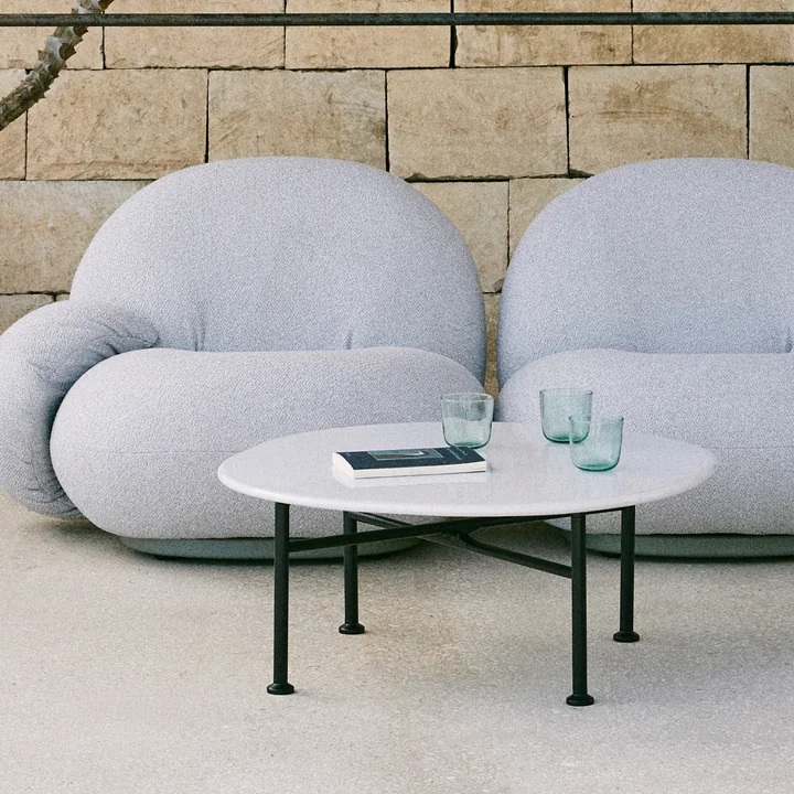 Carmel Outdoor lounge table from Gubi