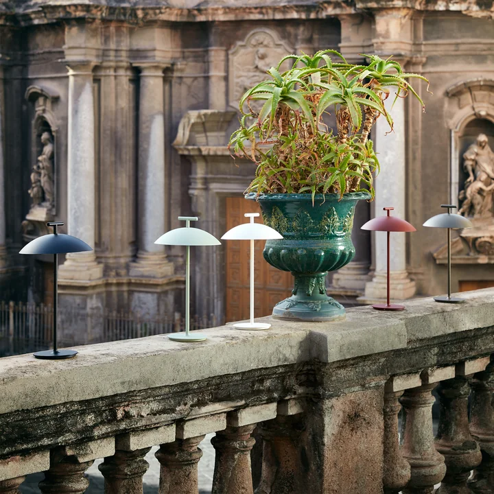 Mini Geen-A LED battery table lamp from Kartell