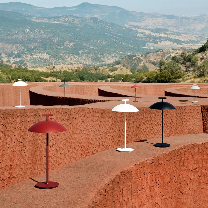 Mini Geen-A LED battery table lamp from Kartell