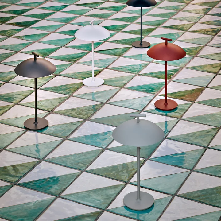 Mini Geen-A LED battery table lamp from Kartell