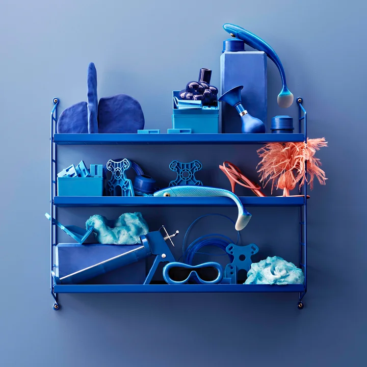 String - Pocket Metal wall shelf