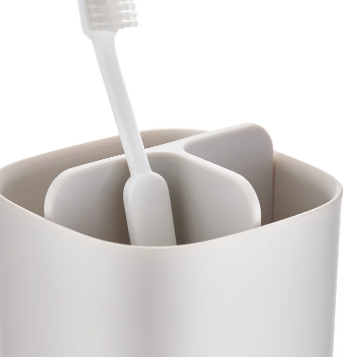 EasyStore Toothbrush holder, ecru from Joseph Joseph