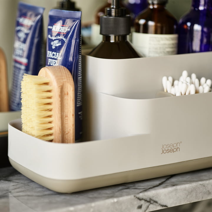 EasyStore Bathroom caddy, ecru from Joseph Joseph