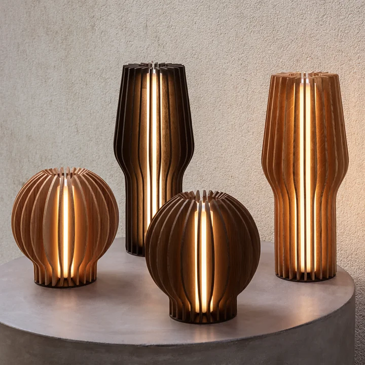 Radiant LED battery-powered light from Eva Solo