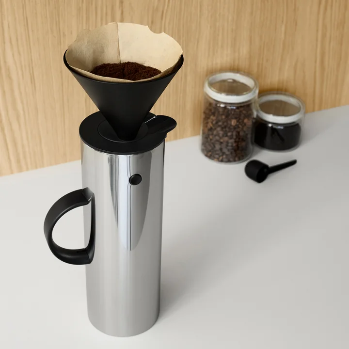 Filter holder for vacuum jugs from Stelton in color black