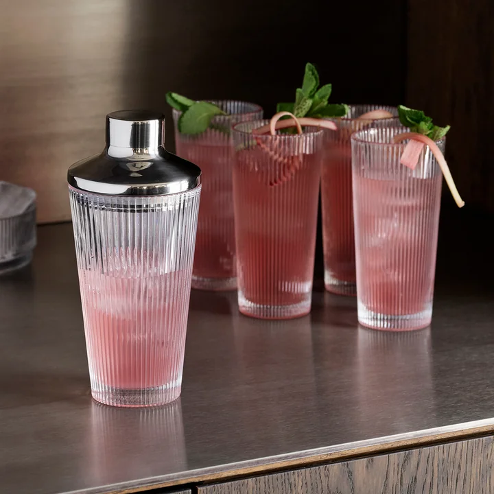 Pilastro Long drink glass from Stelton