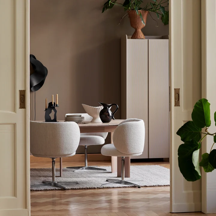 Rico Dining Chair Rotatable from Ferm Living