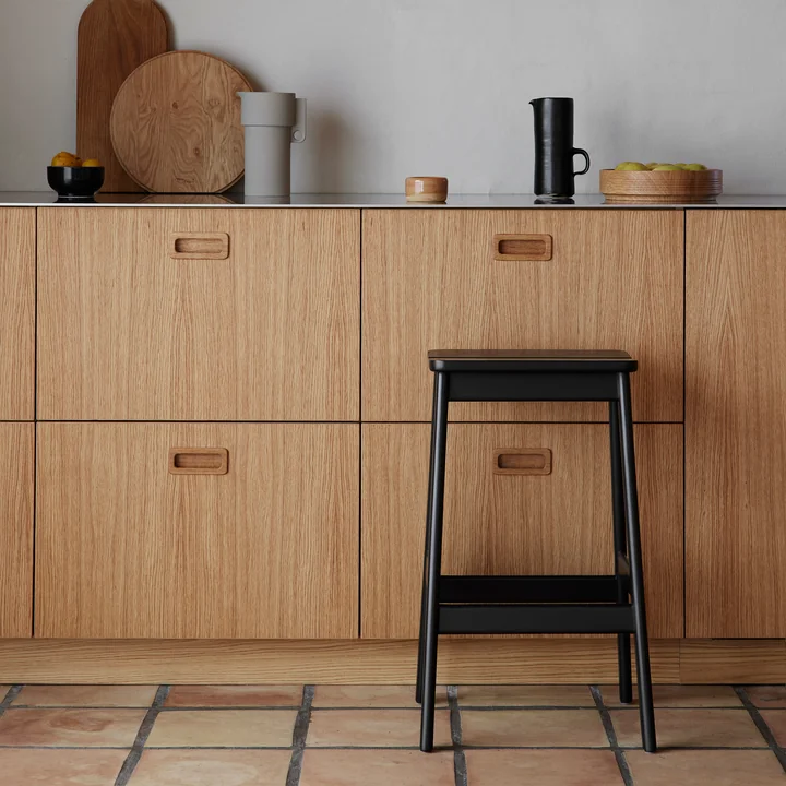 Angle Bar stool from Form & Refine