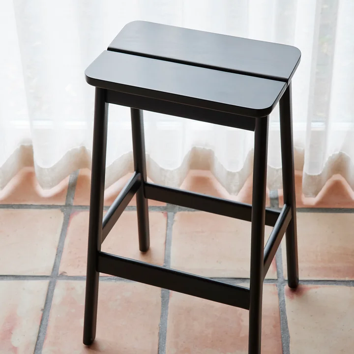 Angle Bar stool from Form & Refine
