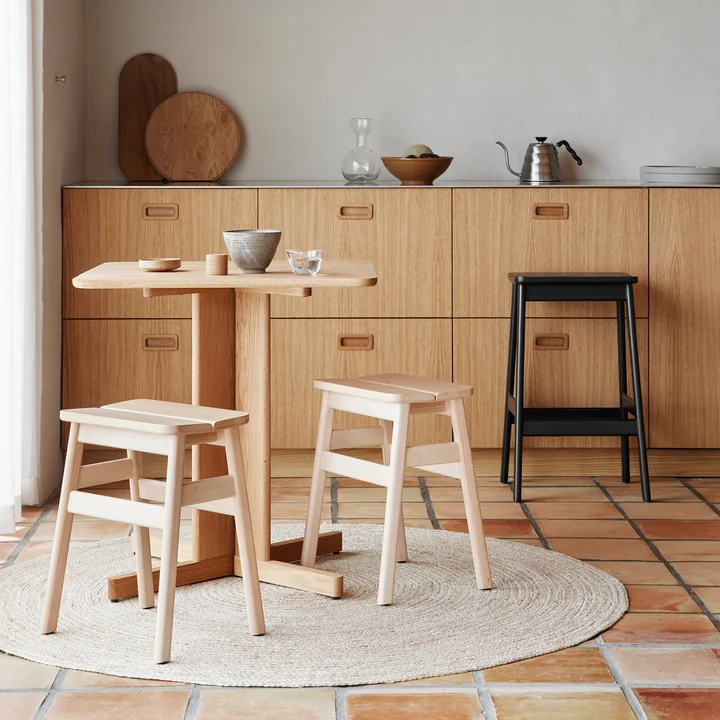 Angle Bar stool from Form & Refine