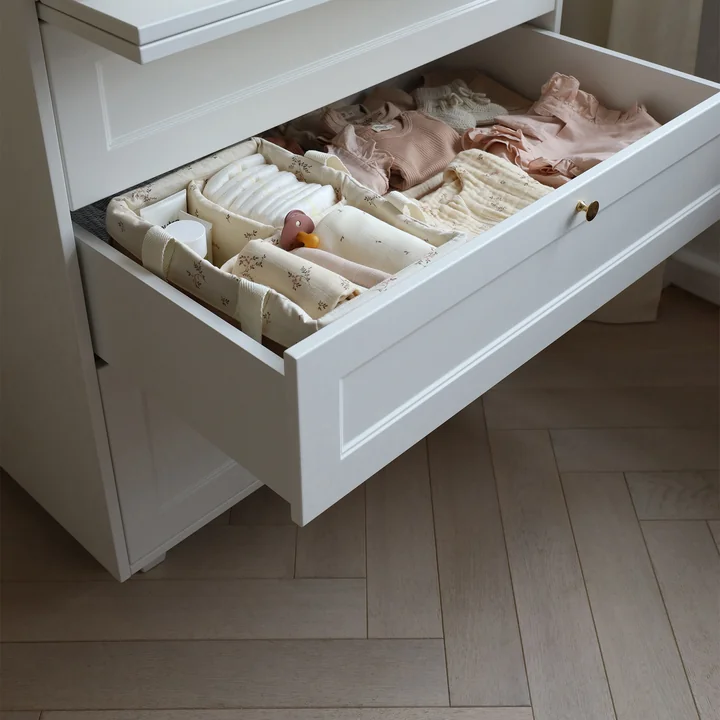 Luca Changing table dresser from Cam Cam Copenhagen in color white