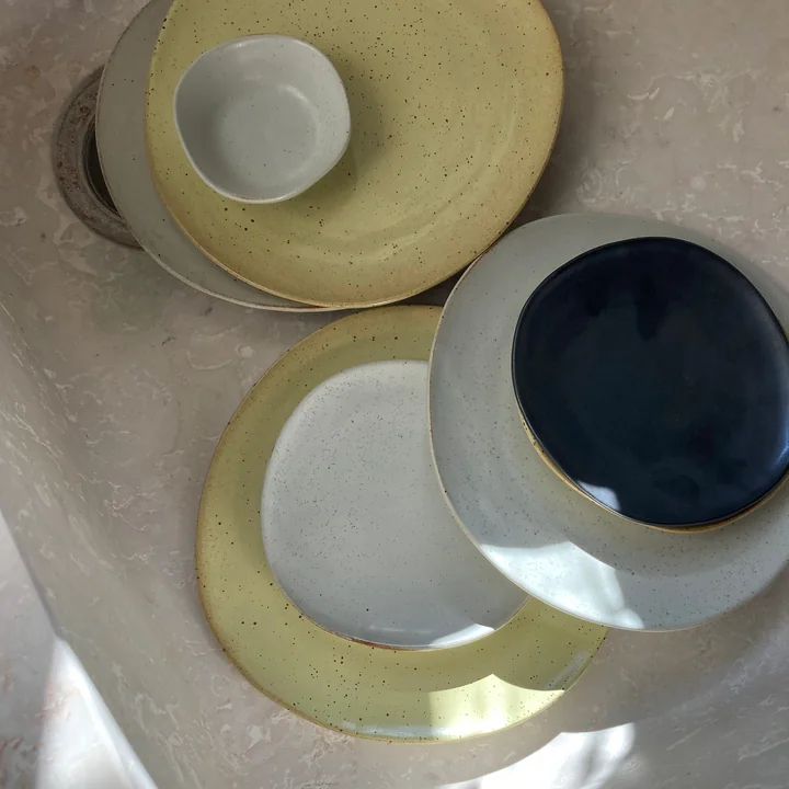 Flow Plate & bowls from Ferm Living