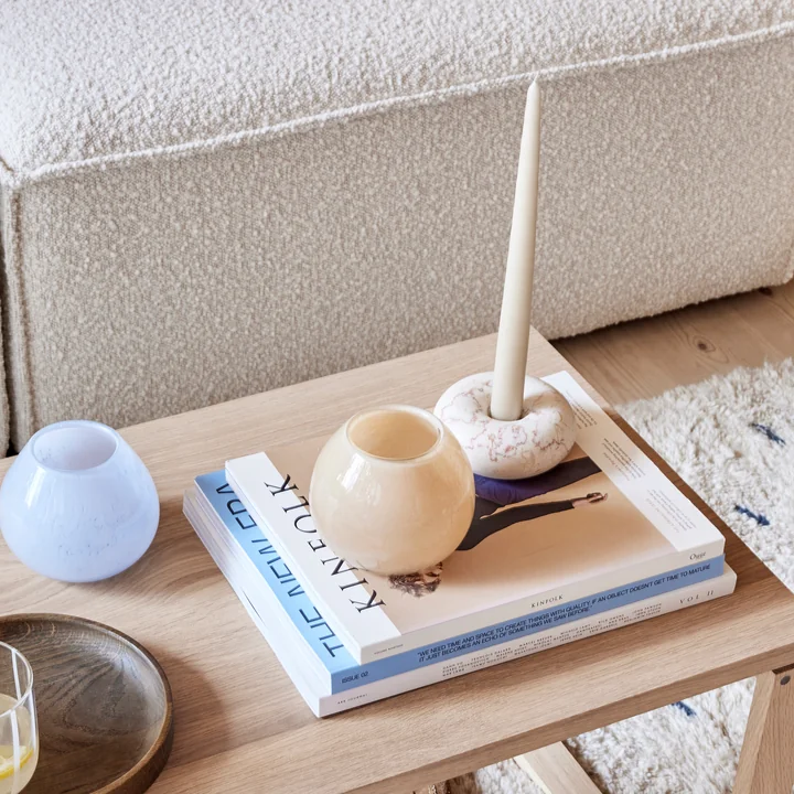 Savi Marble candlestick from OYOY