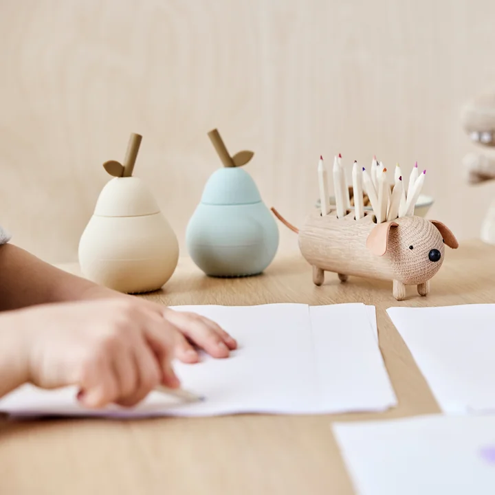 Pears cup with straw from OYOY