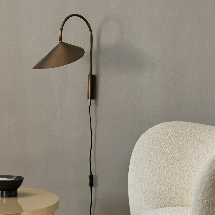 Ferm Living - Arum Swivel Wall Lamp, bronze